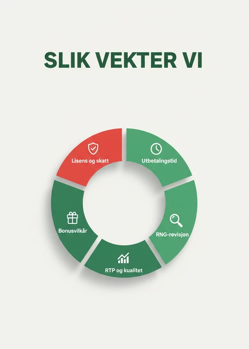 Oversikt over de ti beste trygge norske casinoene for en sikker spillopplevelse